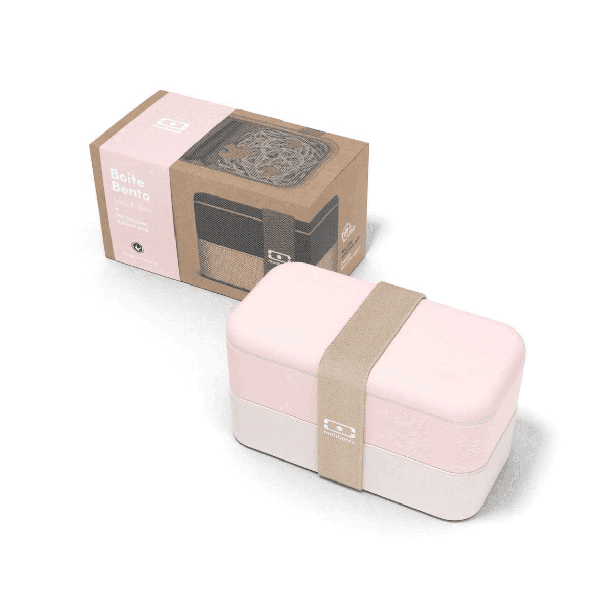 Lunch Box Bento 2 x 500ml - MB ORIGINAL - Rose Moka - Monbento