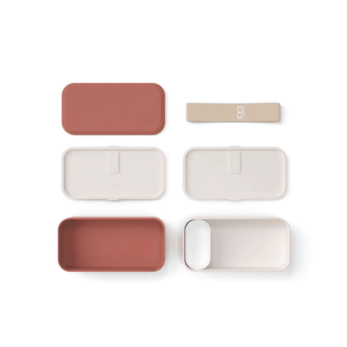 Lunch Box Bento 2 x 500ml - MB ORIGINAL - Terracotta recycled - Monbento