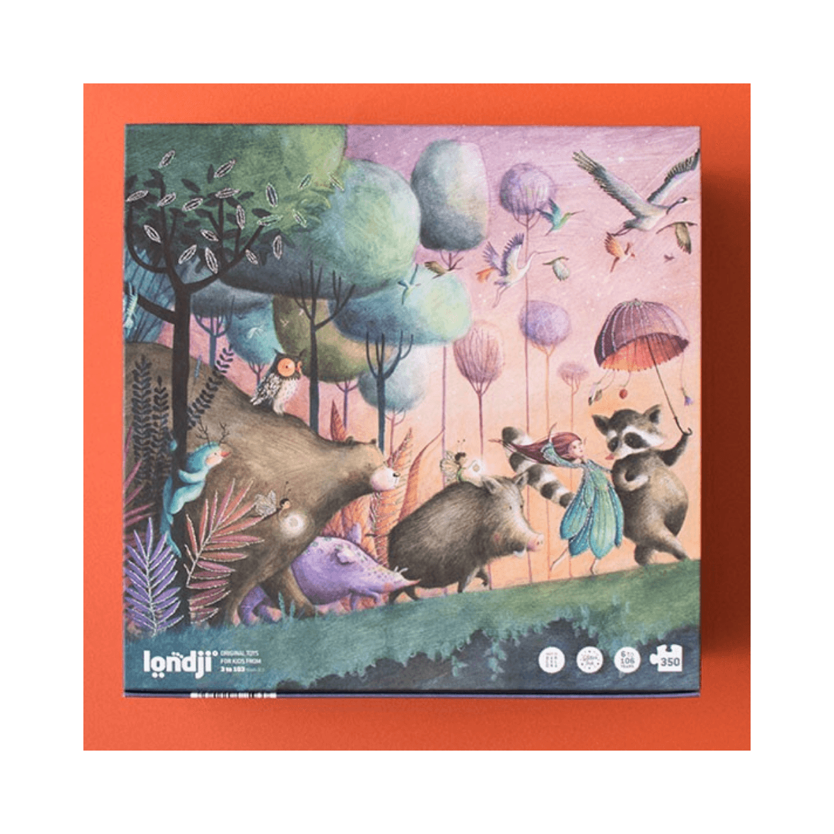 Puzzle à paillettes 350 pc - 6 ans et + - MY UNICORN PUZZLE - Londji