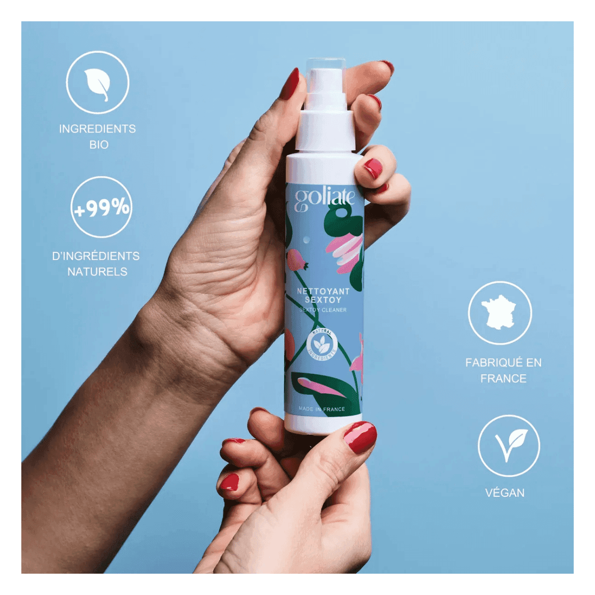 Nettoyant pour Sextoy 100ml - Goliate