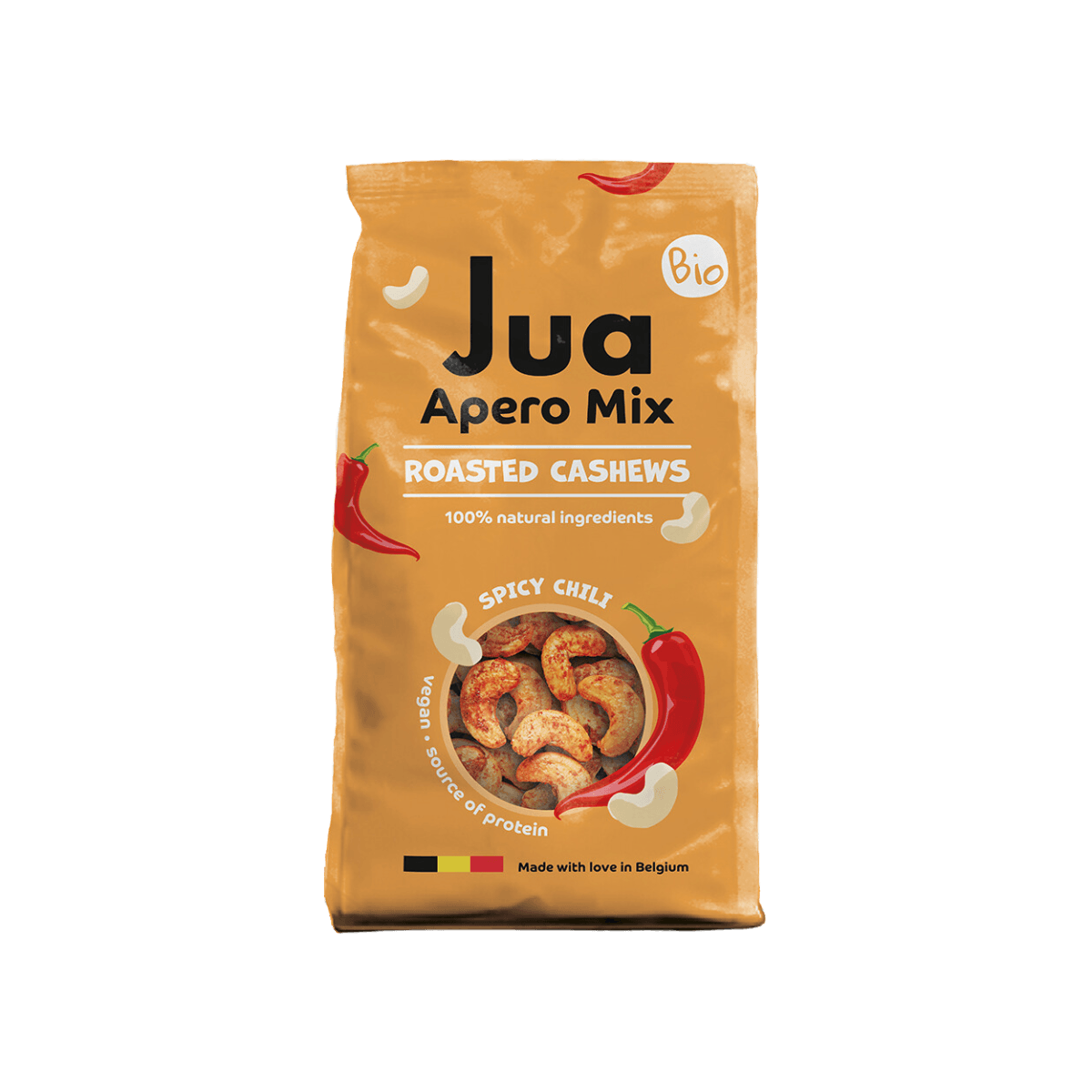 Noix de cajou grillées - Chili 150g BIO - JUA