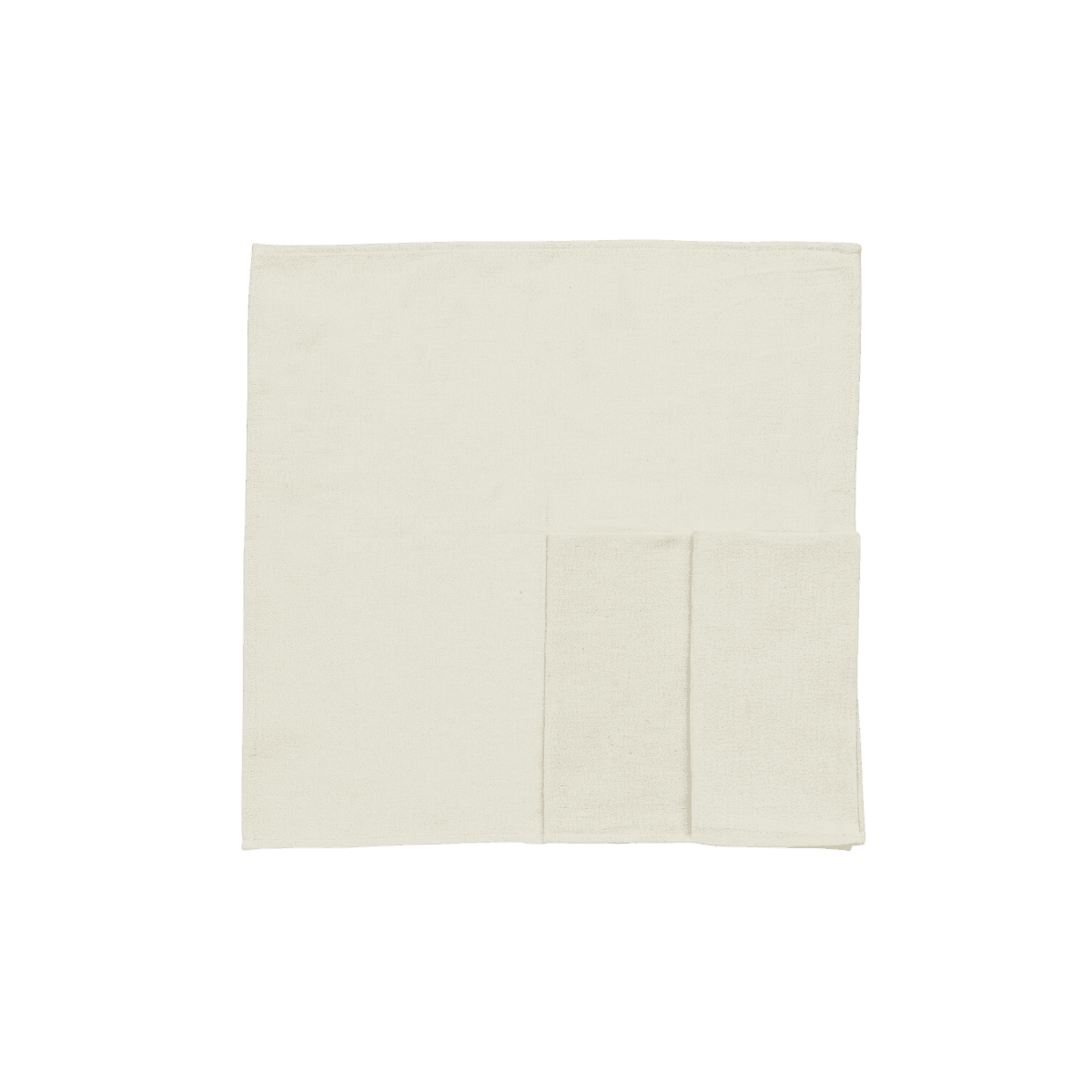 Servetten x 4 - Ecru - NAPKIN RECYCLED - OFF WHITE S/4 - Originalhome
