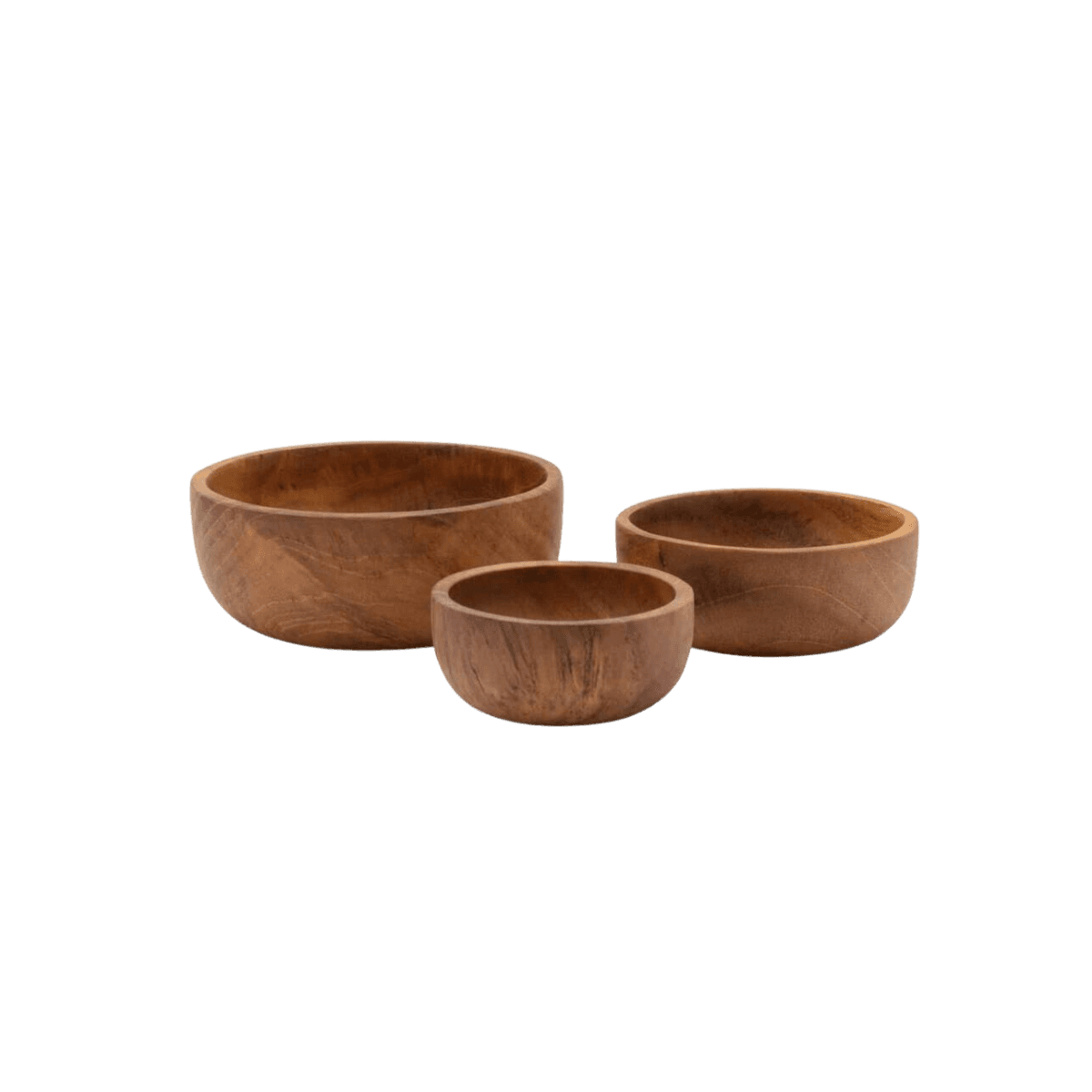 Set de 3 bols en teck - NIBBLE BOWLS RECLAIMED S/3 - Originalhome