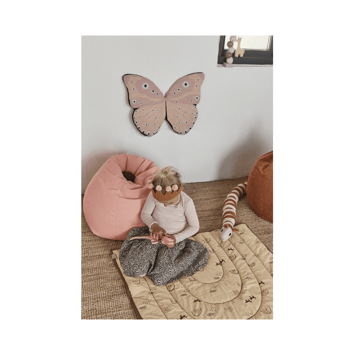 Peluche Chenille - Léo - Oyoy