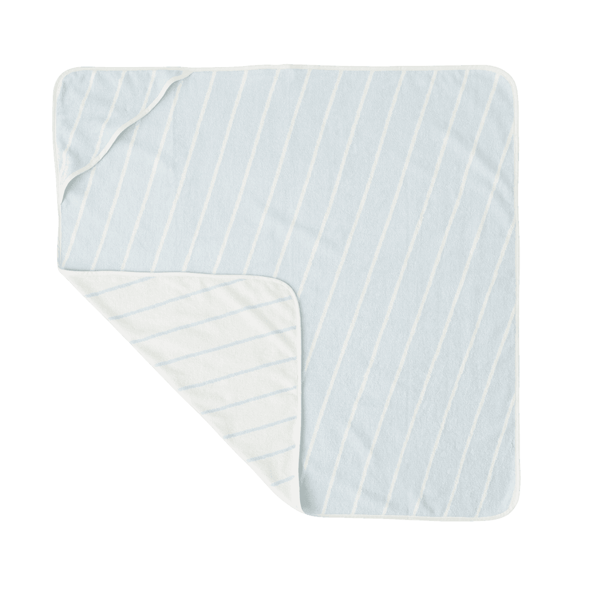 Cape de bain - Raita - Blanc et bleu ciel - Oyoy