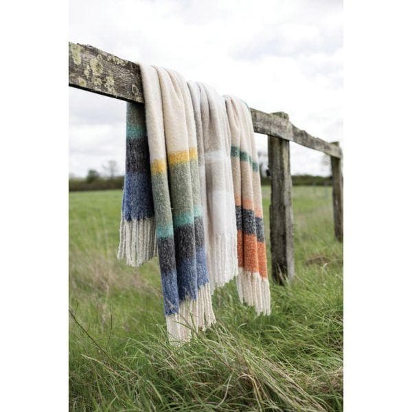 Plaid Isabel Chataigne 130 x 160 cm - Maison Vivaraise