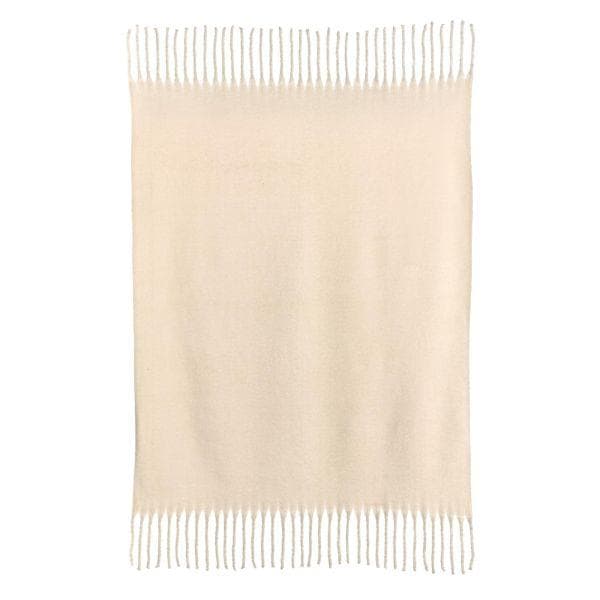 Plaid Isabel Neige 130 x 160 cm - Maison Vivaraise