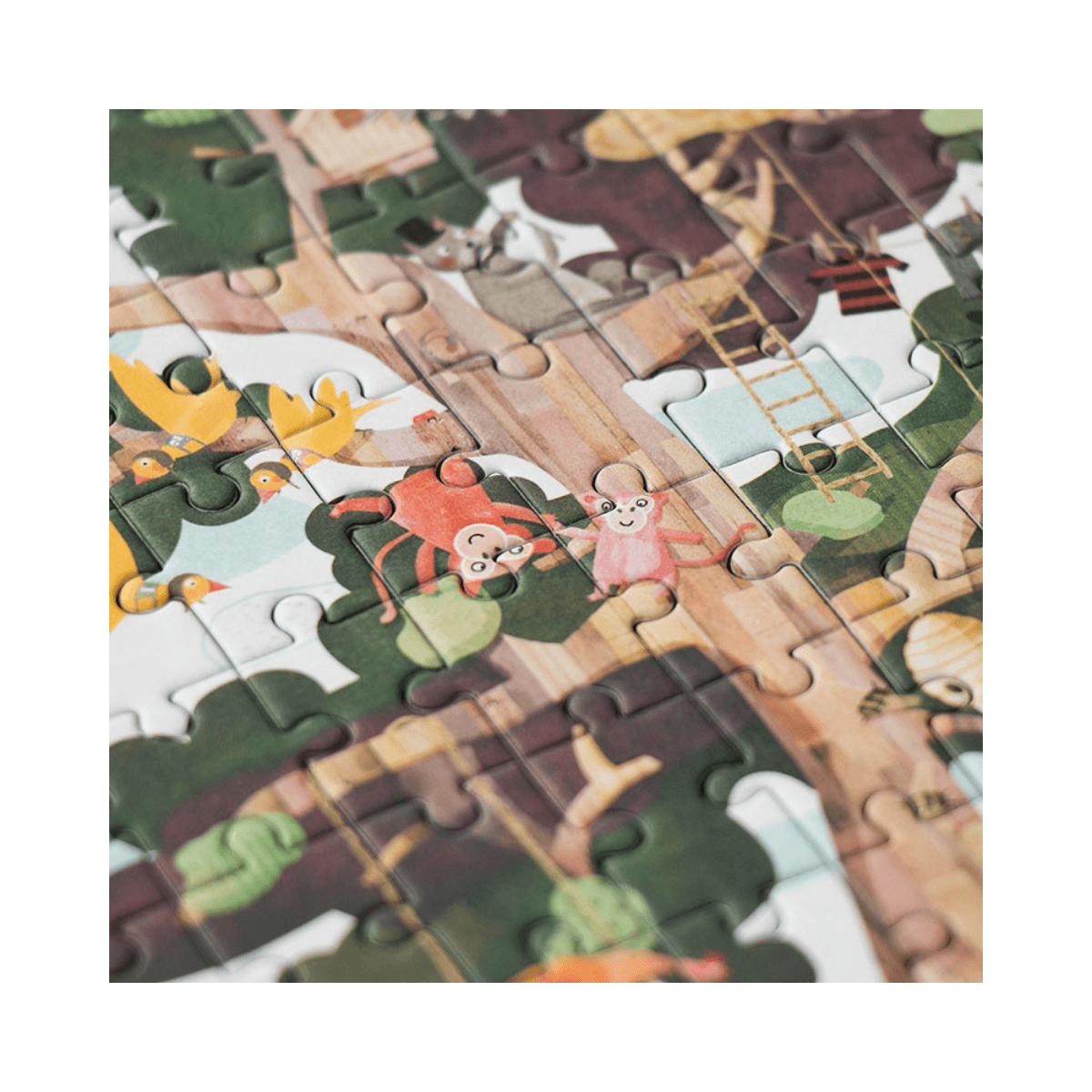 Puzzle réversible 100 pc - 6 ans et + - MY TREE POCKET PUZZLE - Londji