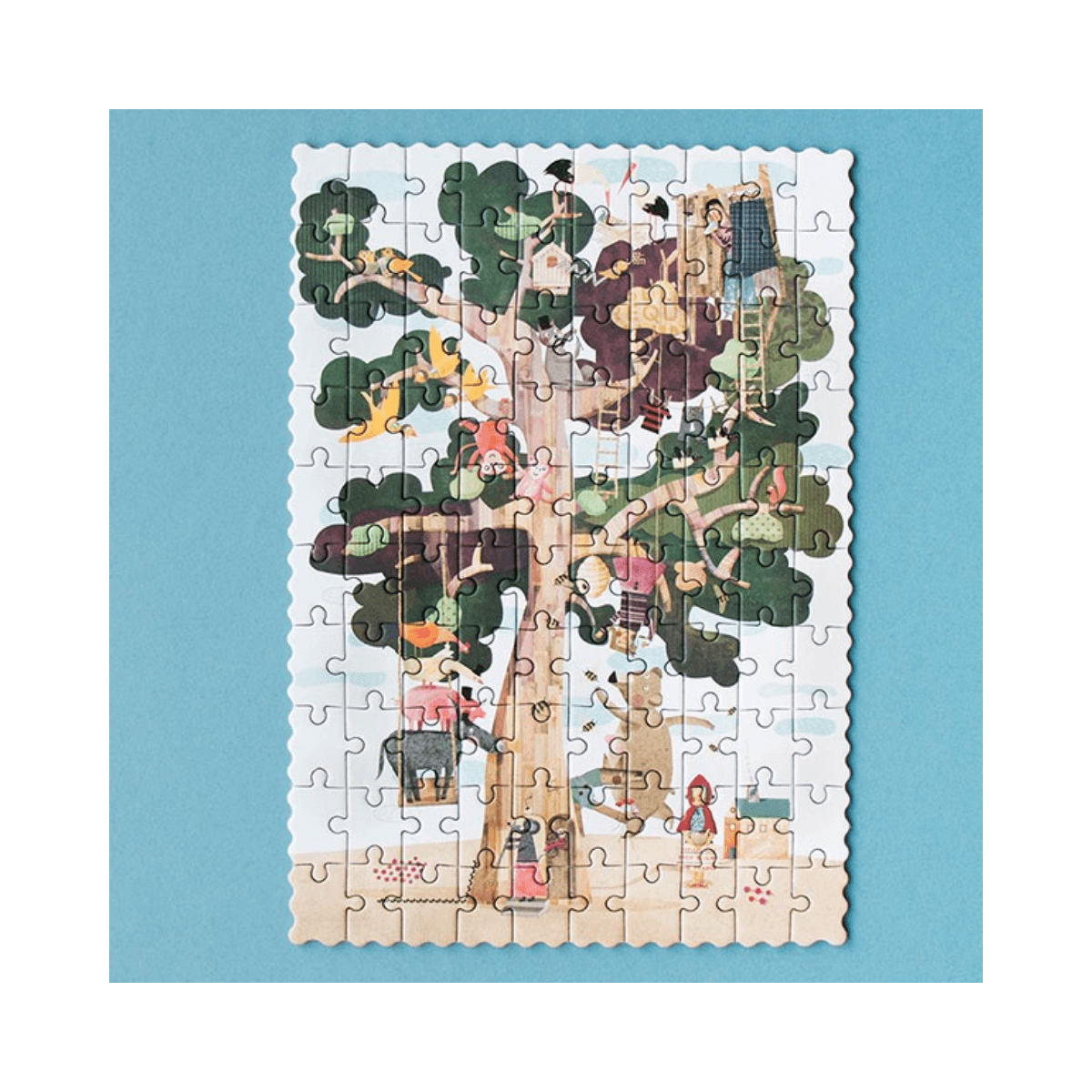 Puzzle réversible 100 pc - 6 ans et + - MY TREE POCKET PUZZLE - Londji