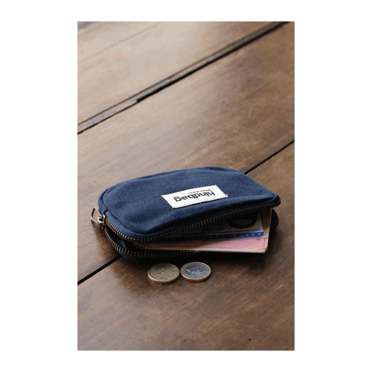 Porte monnaie LILI - Blue Navy - HINDBAG