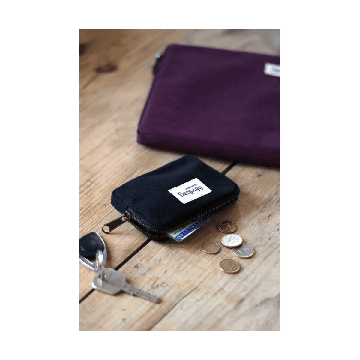Porte monnaie LILI - Noir - HINDBAG