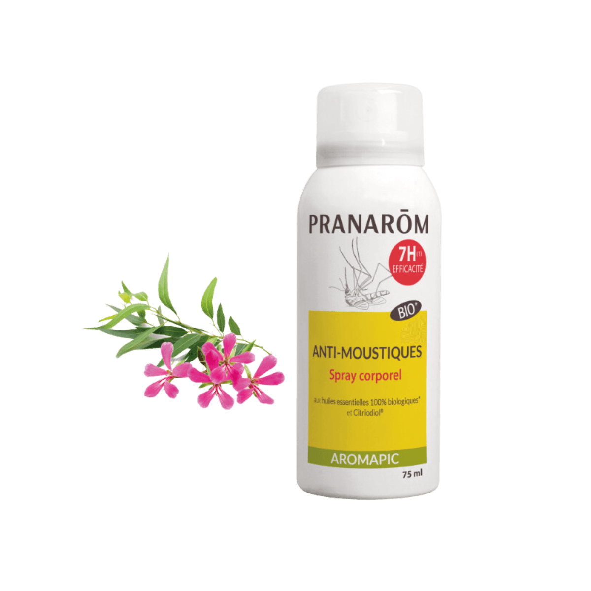 Spray Corporel - Anti-moustiques - 75 ml - Pranarôm