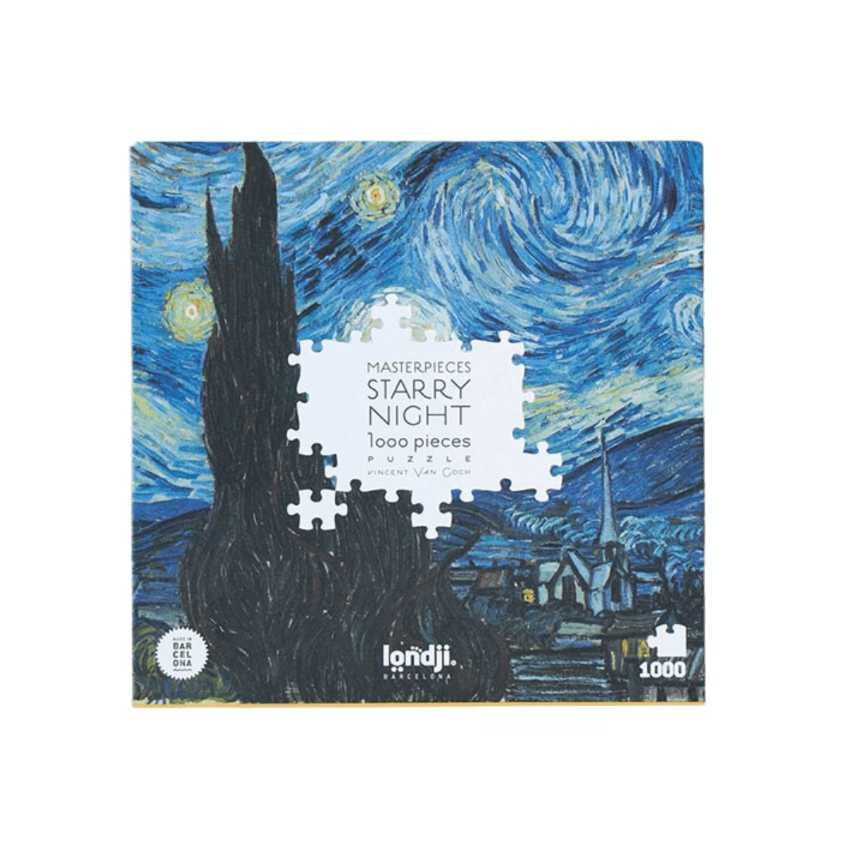 Puzzle 1000 pc - 12 ans et + - STARRY NIGHT PUZZLE - Londji