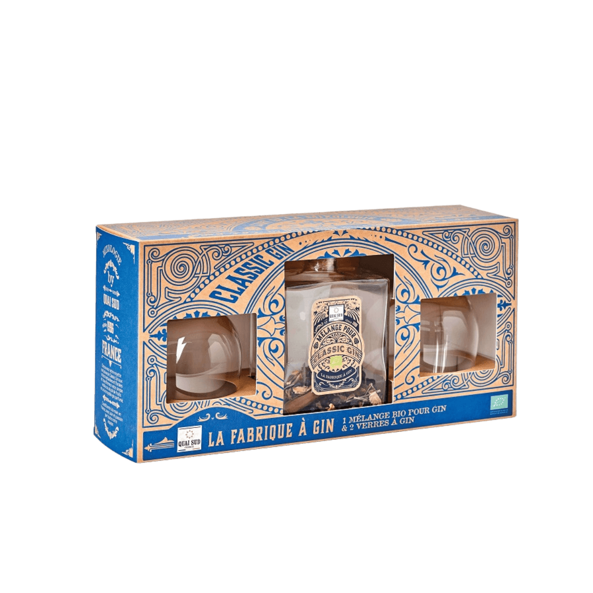 Coffret "La fabrique à gin" BIO - Quai Sud