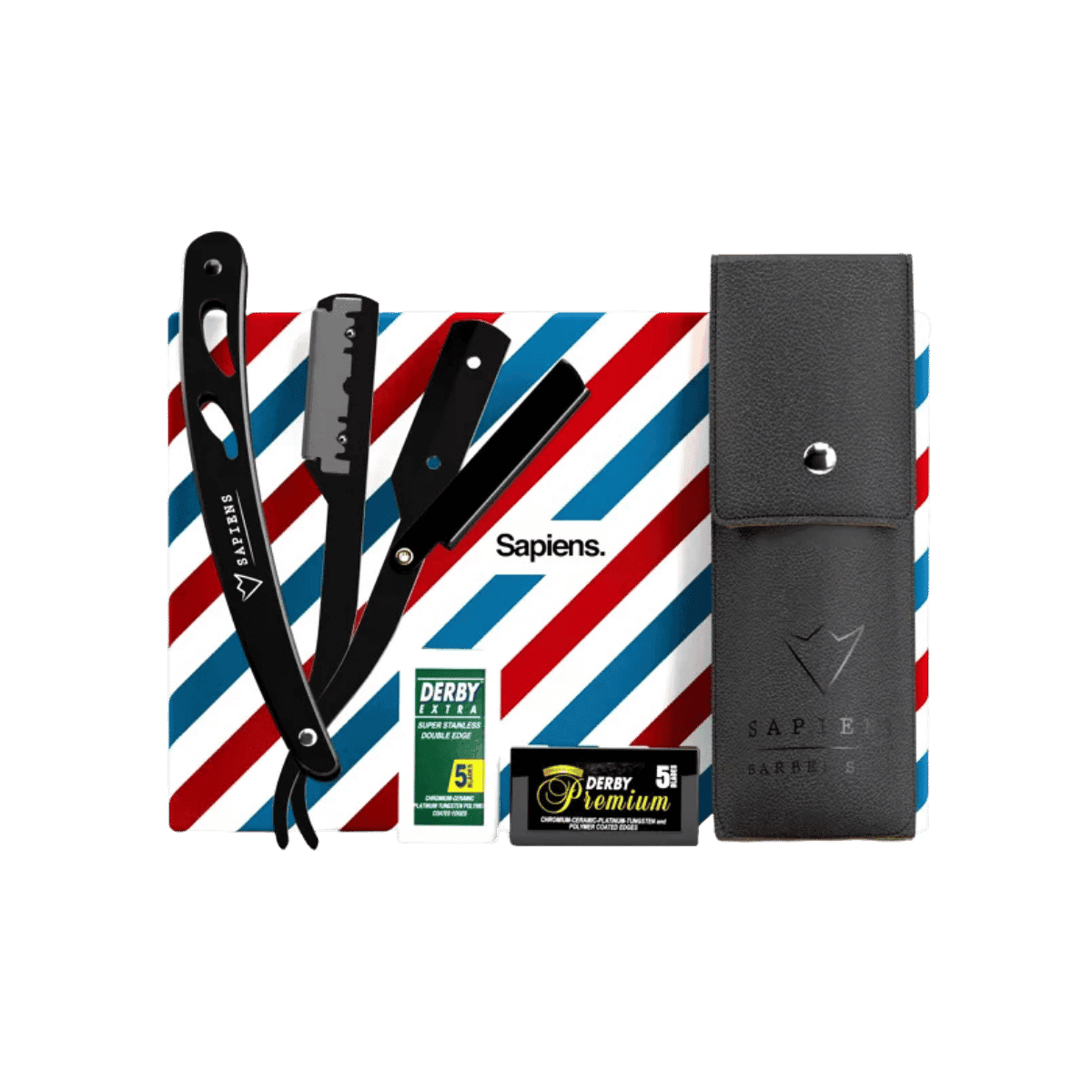 Rasoir droit - Black Edition - Sapiens