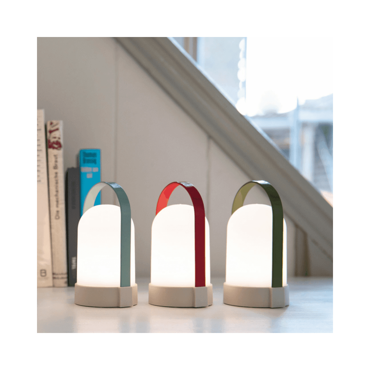 Petite lampe URI lot de 3 - Vert Rouge Bleu - Remember
