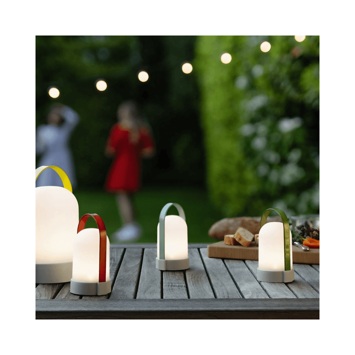 Petite lampe URI lot de 3 - Vert Rouge Bleu - Remember