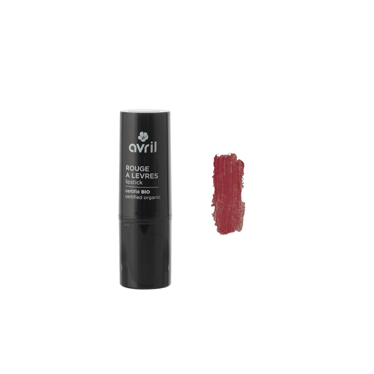 Rouge à lèvres - FRAMBOISE - Certifié bio - Avril