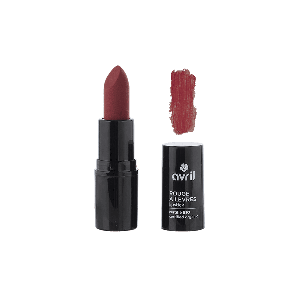 Rouge à lèvres - FRAMBOISE - Certifié bio - Avril