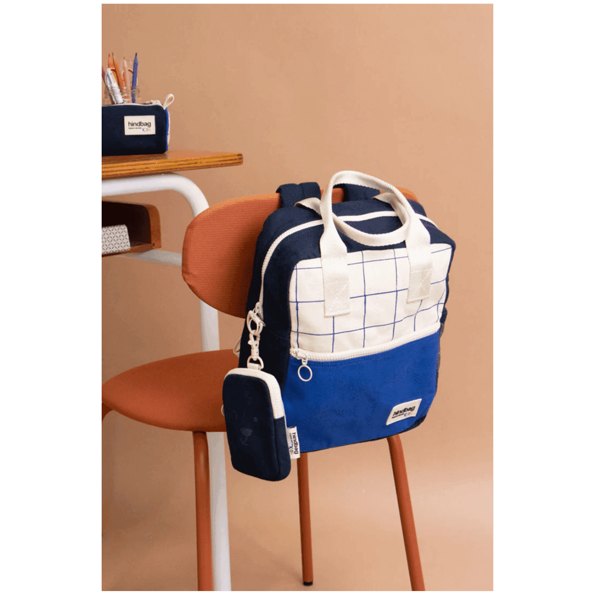Sac à dos Arthur - Tricolore Carreaux - HINDBAG