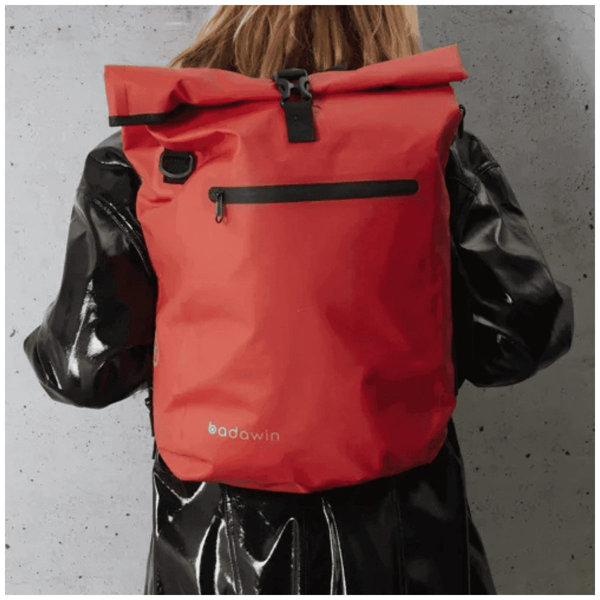 Sac à dos de vélo Ali 27L rouge - BADAWIN