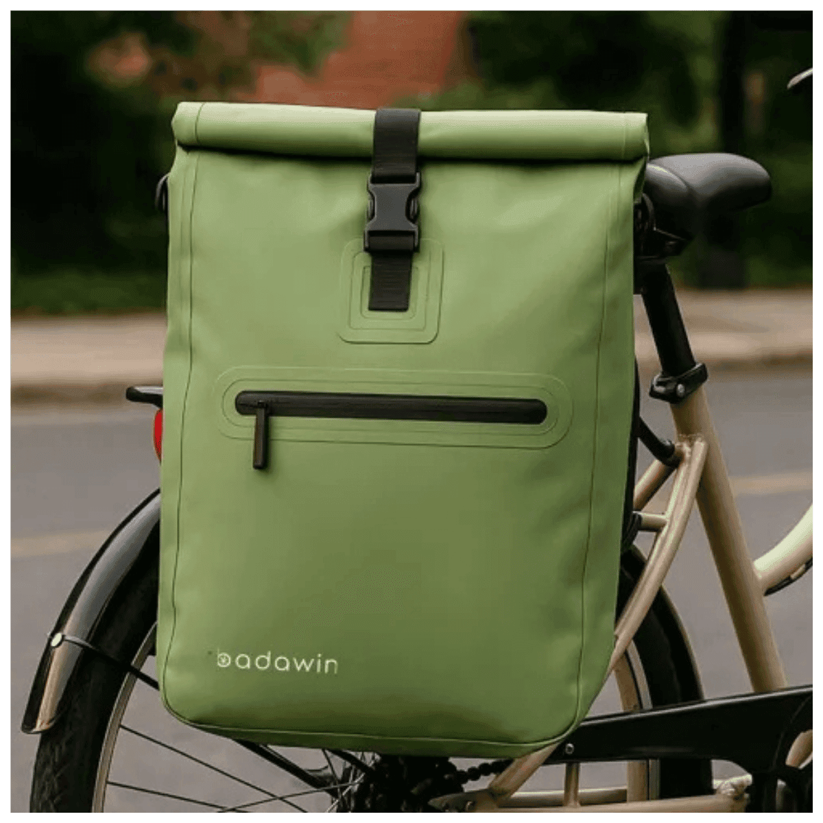 Sac à dos de vélo Ali 27L vert - BADAWIN