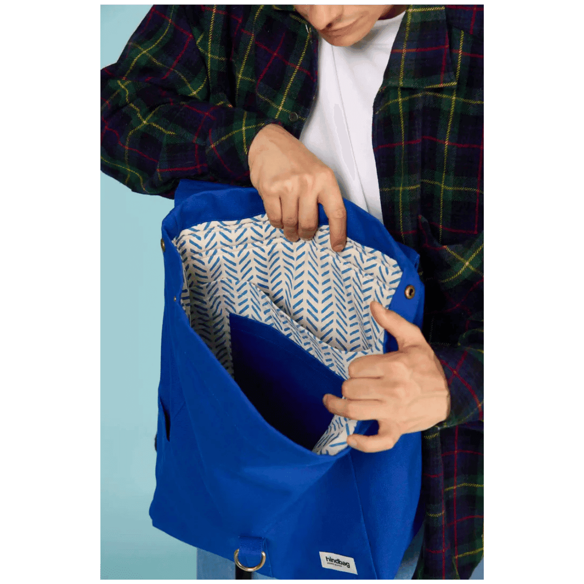 Sac à dos GUILLAUME - Bleu électrique - HINDBAG