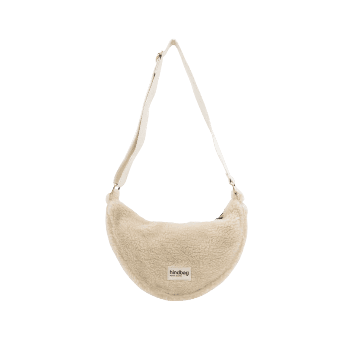 Sac banane ANDREA - Fourrure Beige - HINDBAG