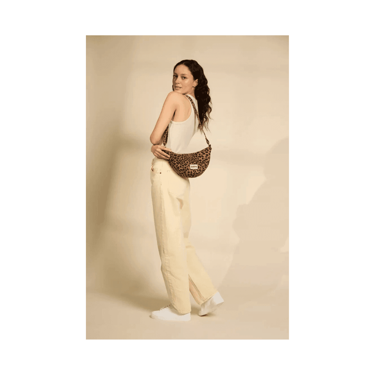 Sac banane ANDREA - Léopard Cannelle - HINDBAG