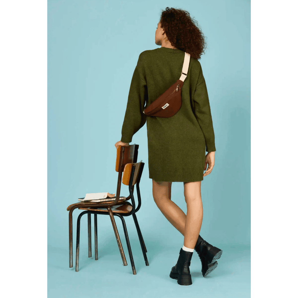 Sac Banane OLIVIA - Chocolat - HINDBAG