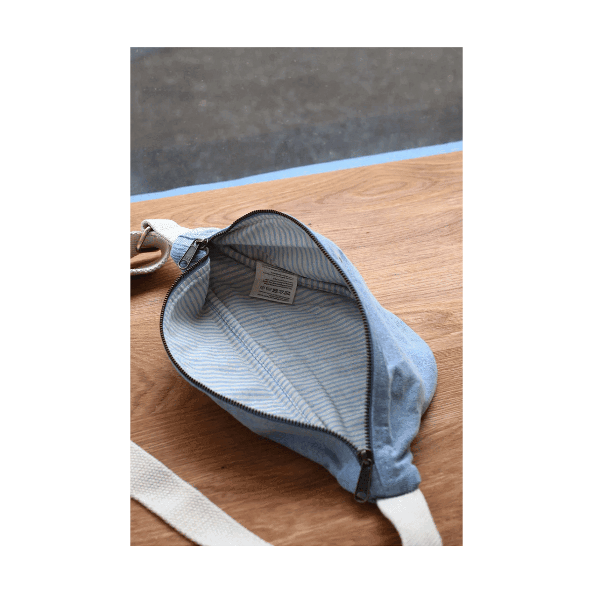 Sac Banane OLIVIA - Denim bleu - HINDBAG