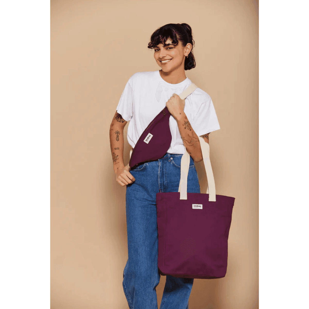 Sac Banane OLIVIA - Prune - HINDBAG