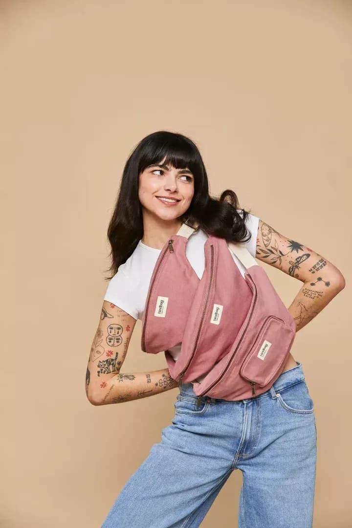Sac banane Sasha - Blush - HINDBAG