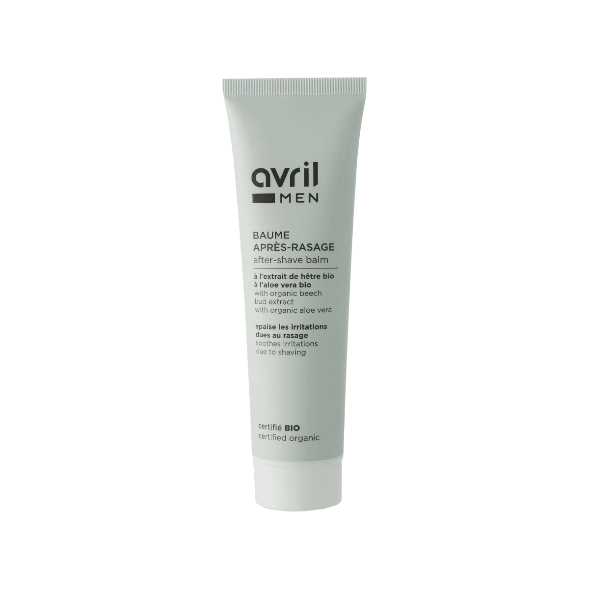 Baume après-rasage Homme 100ml - Certifié Bio - Avril