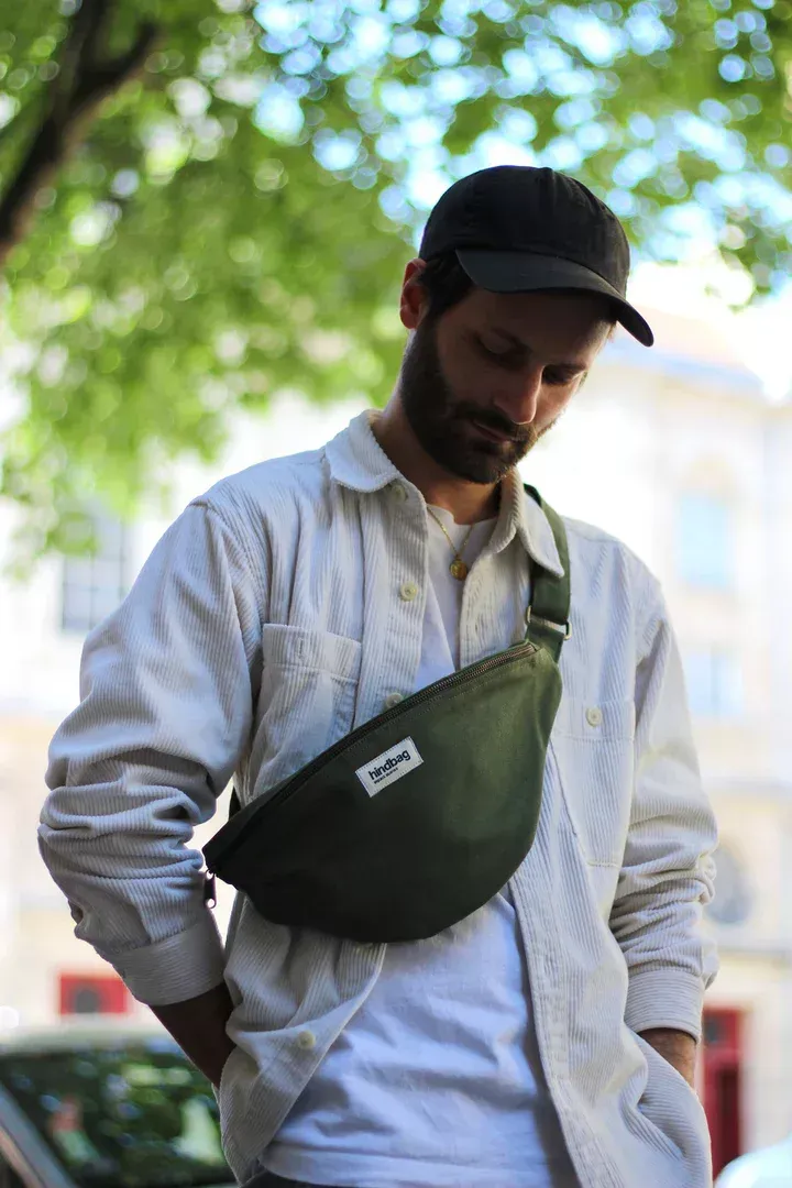 Sac banane Sasha - Olive - HINDBAG