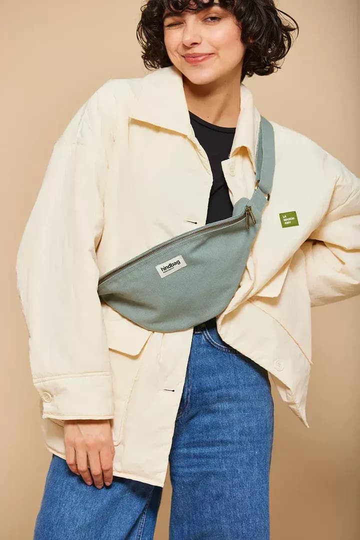 Sac banane Sasha - Sauge - HINDBAG