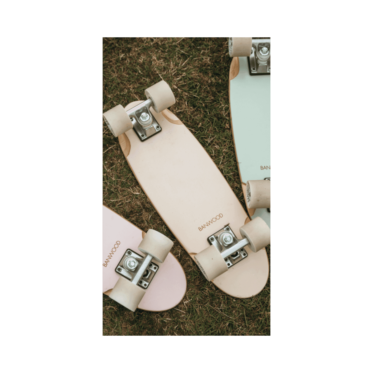 Skateboard pour enfant - Crème - Banwood
