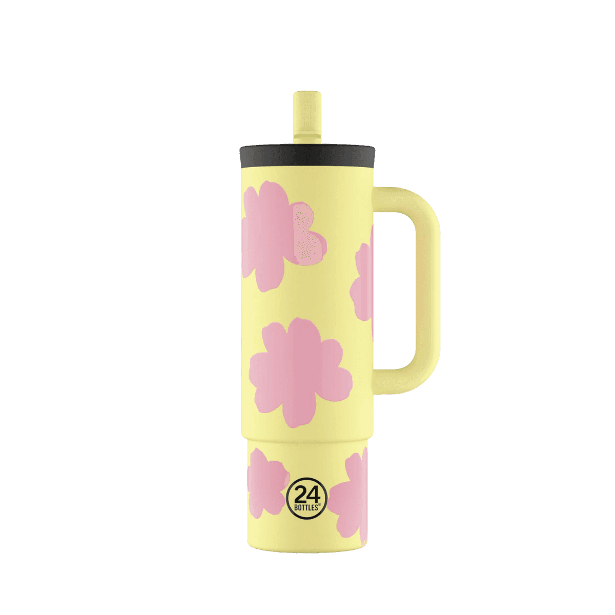 Straw cup 800ml Daydreaming yellow - 24Bottles
