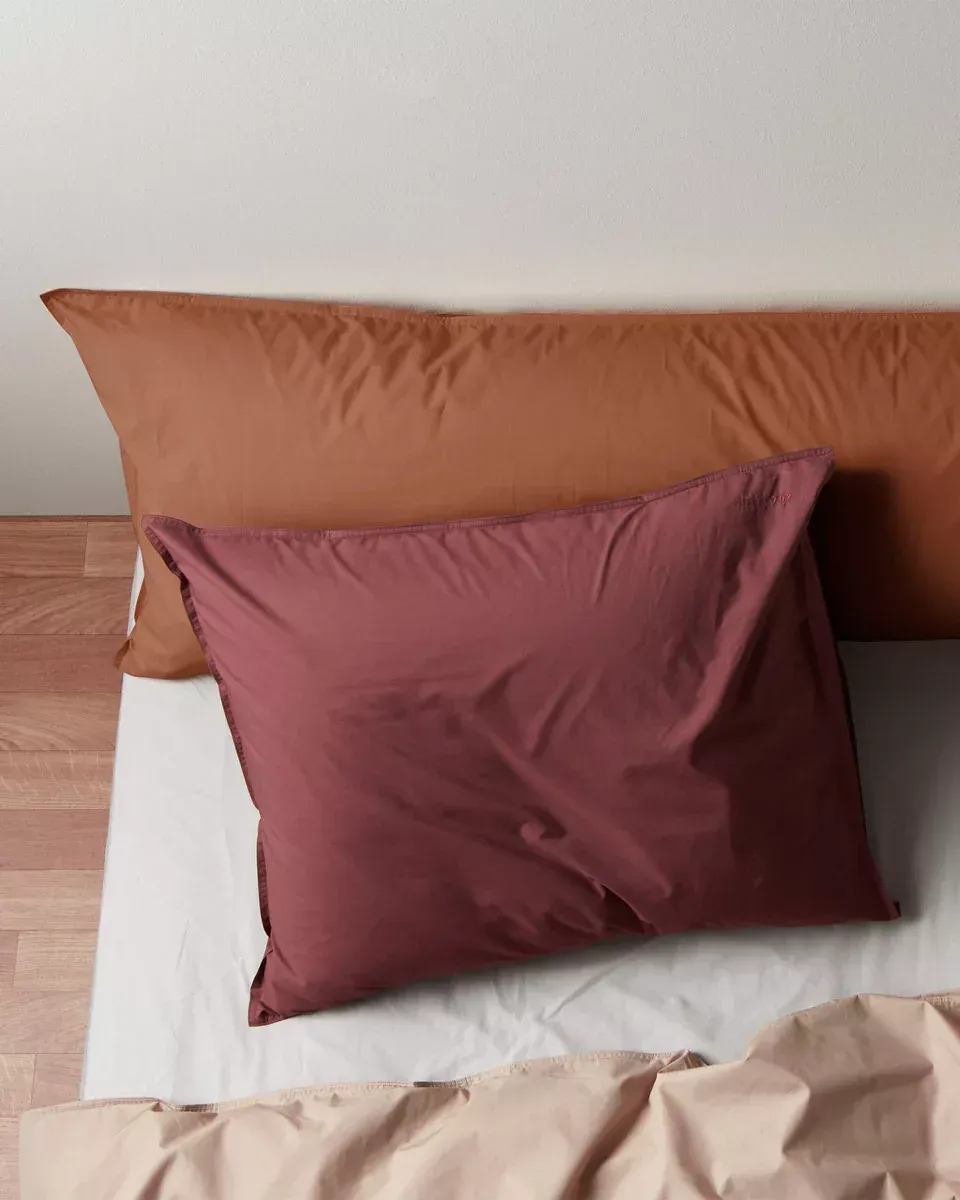 60X70 Taie d'oreiller Percale 100% Coton - Camel PKS60CA - Suite702