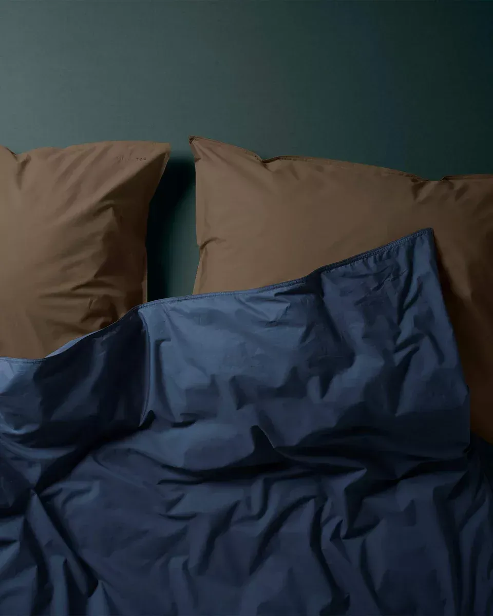 140X220  Housse de couette  Percale 100% Coton - Navy Blue PDBO140_NB - Suite702