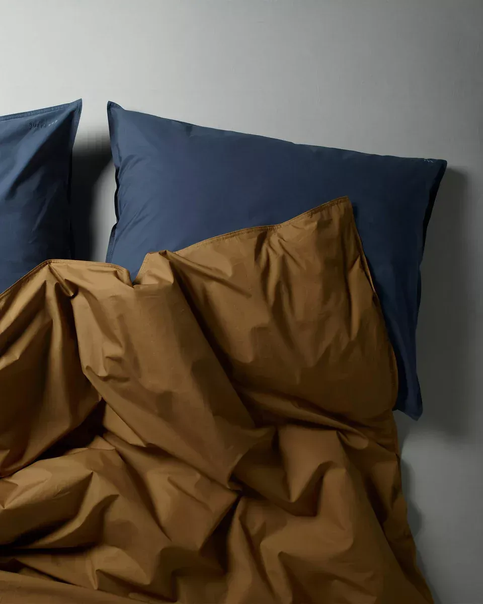 60X70 Taie d'oreiller Percale 100% Coton - Navy Blue PKS60NB - Suite702