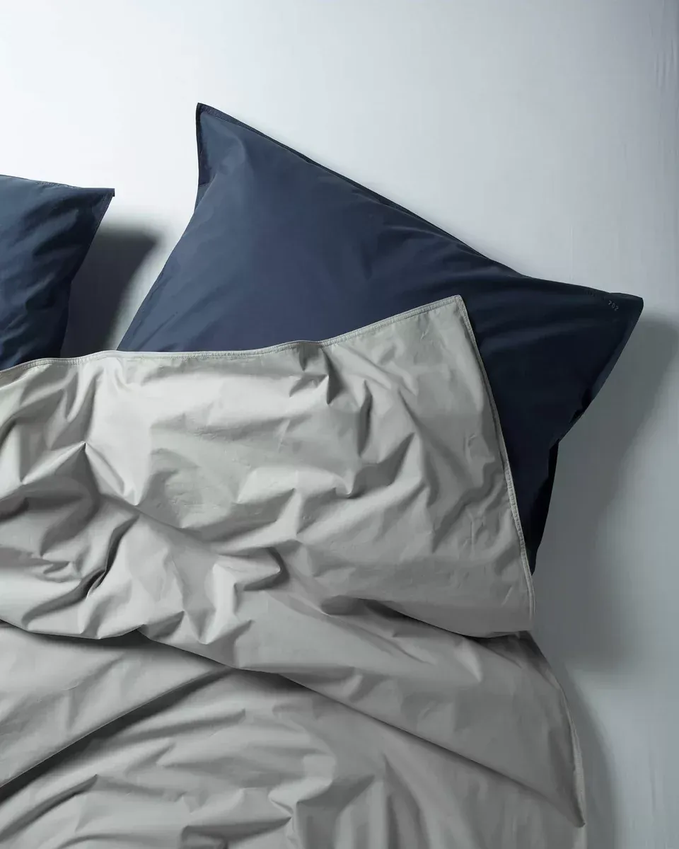 60X70 Taie d'oreiller Percale 100% Coton - Navy Blue PKS60NB - Suite702