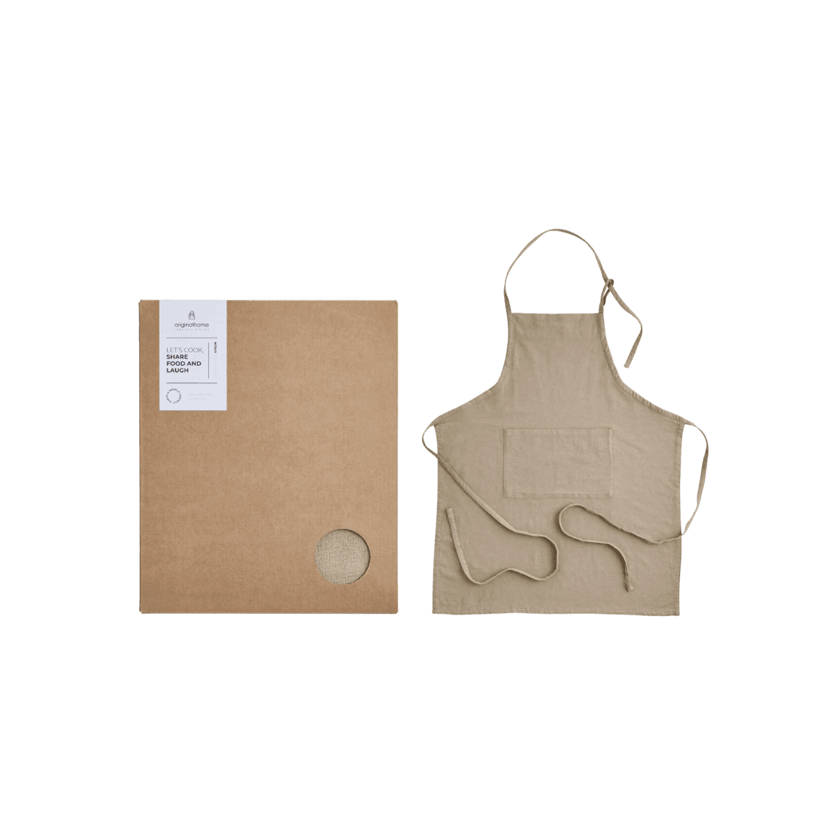 Tablier - Brun - APRON RECYCLED - BROWN - Originalhome