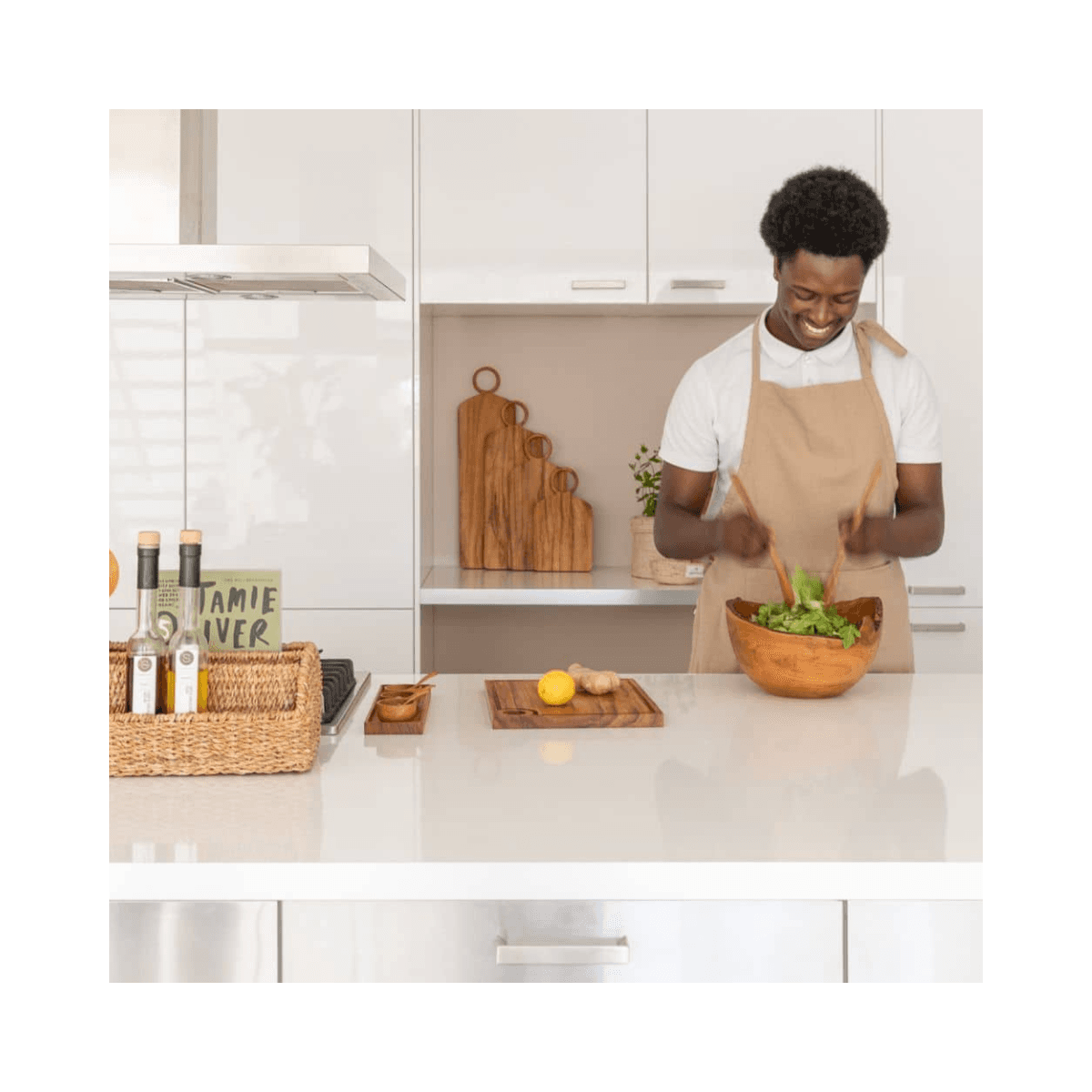 Tablier - Brun - APRON RECYCLED - BROWN - Originalhome