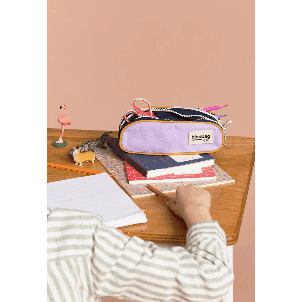 Trousse Malo - Tricolore Lilas - HINDBAG