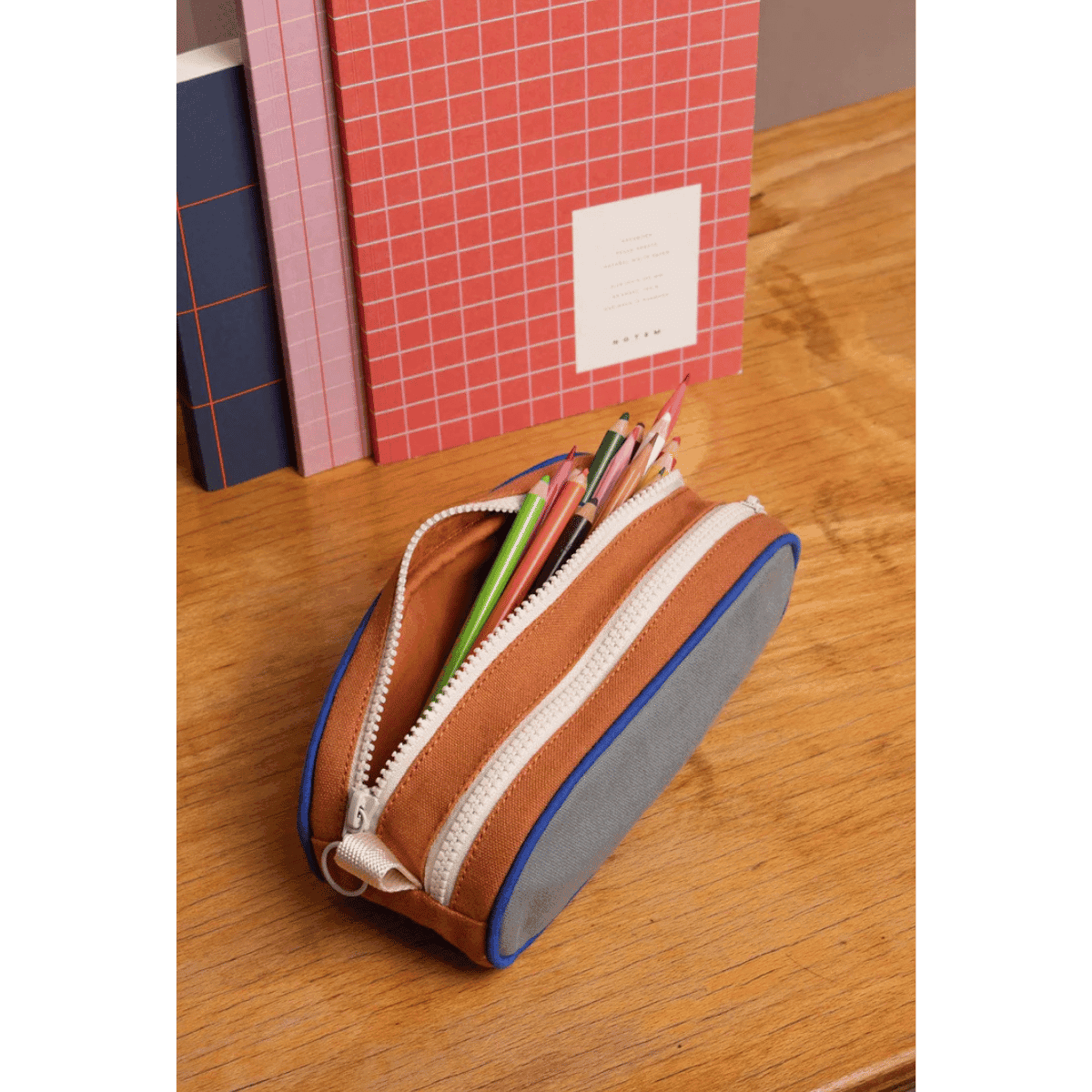 Trousse Malo - Tricolore Rose Blush - HINDBAG