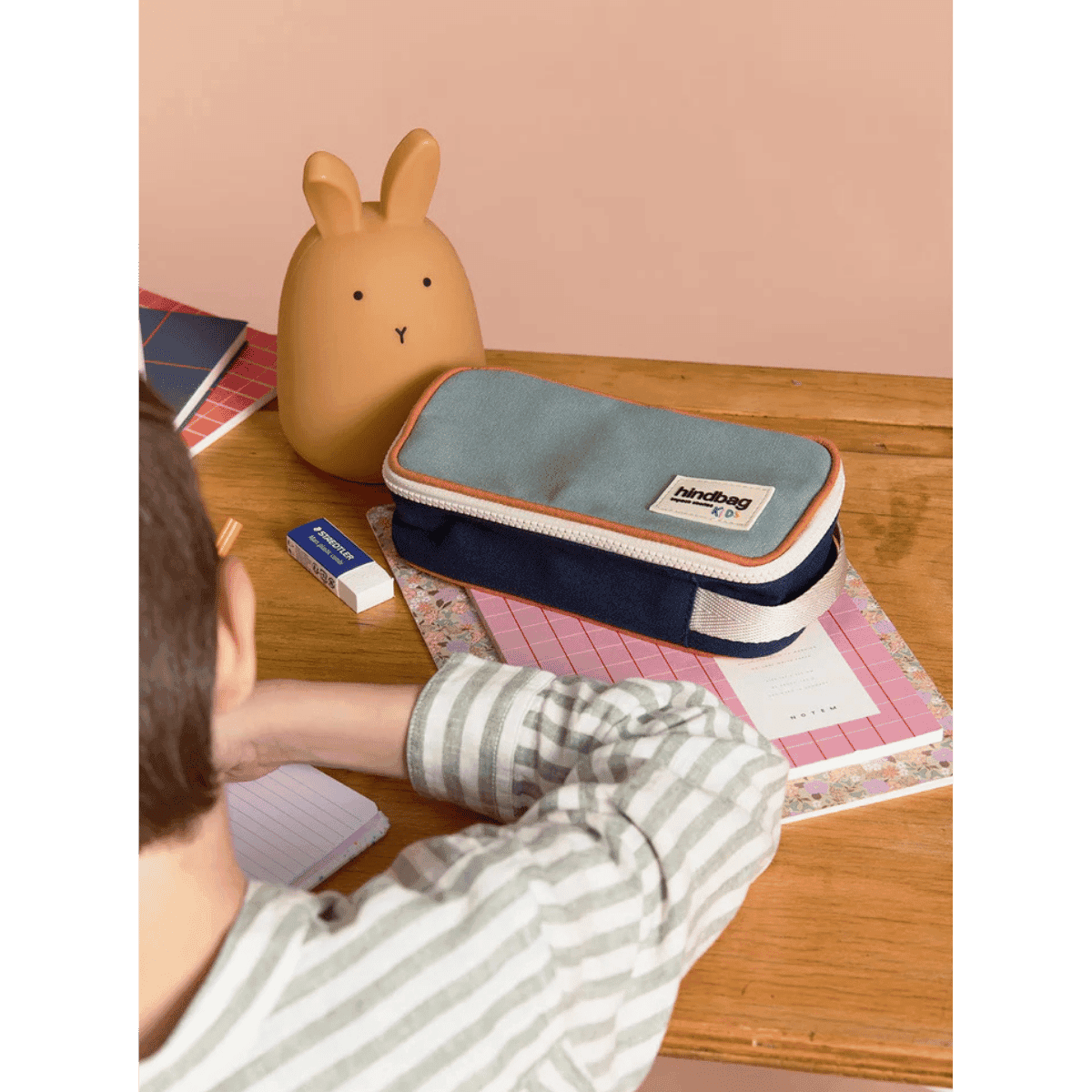 Trousse Max - Tricolore Sauge - HINDBAG