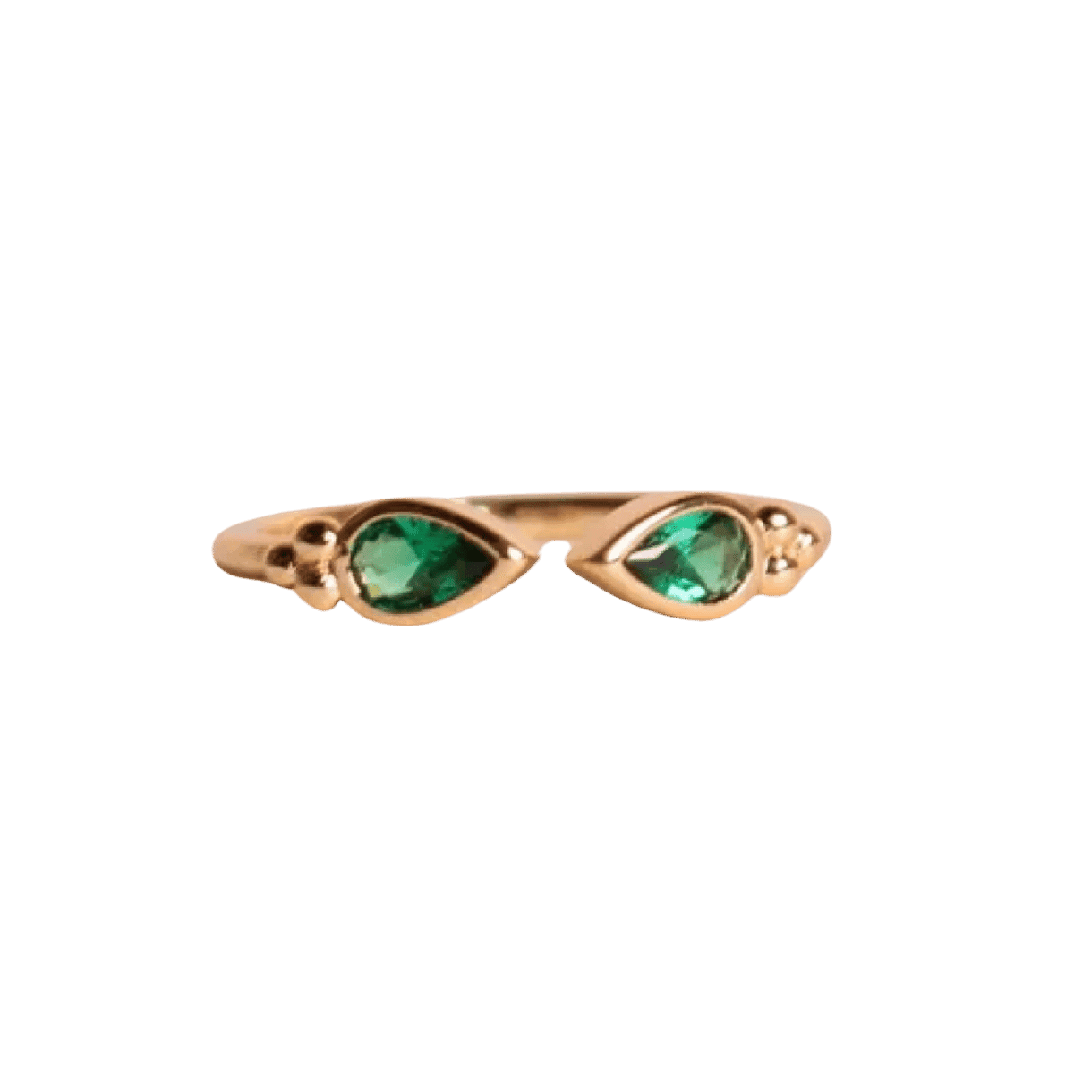 Bague Alma - Zircon Basilic - WAEKURA