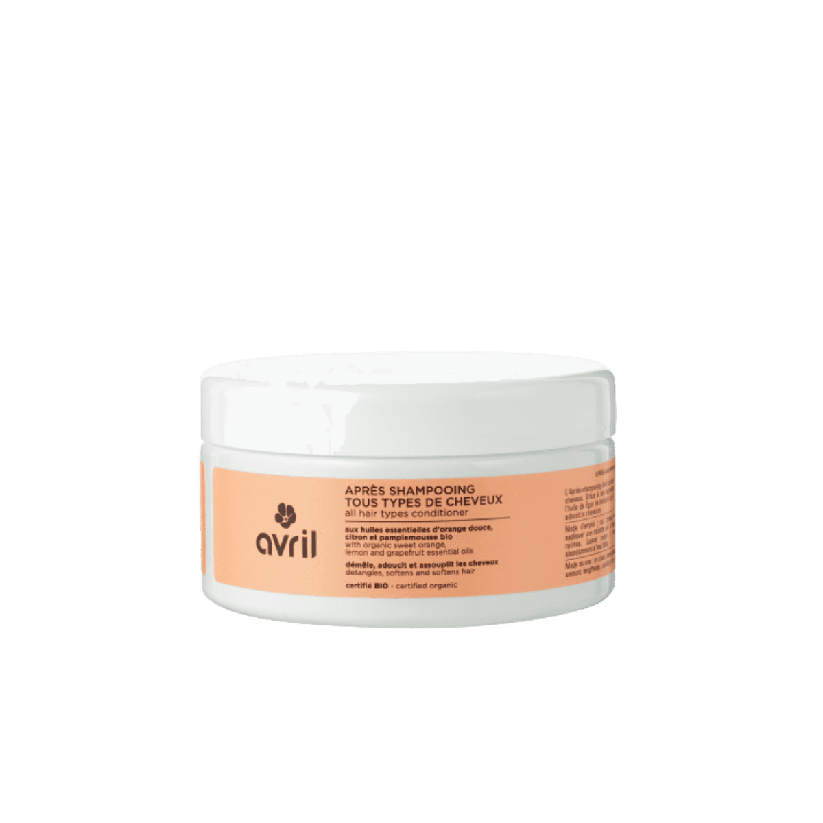Après-shampoing - Tous types de cheveux 200ml - Certifié Bio - Avril