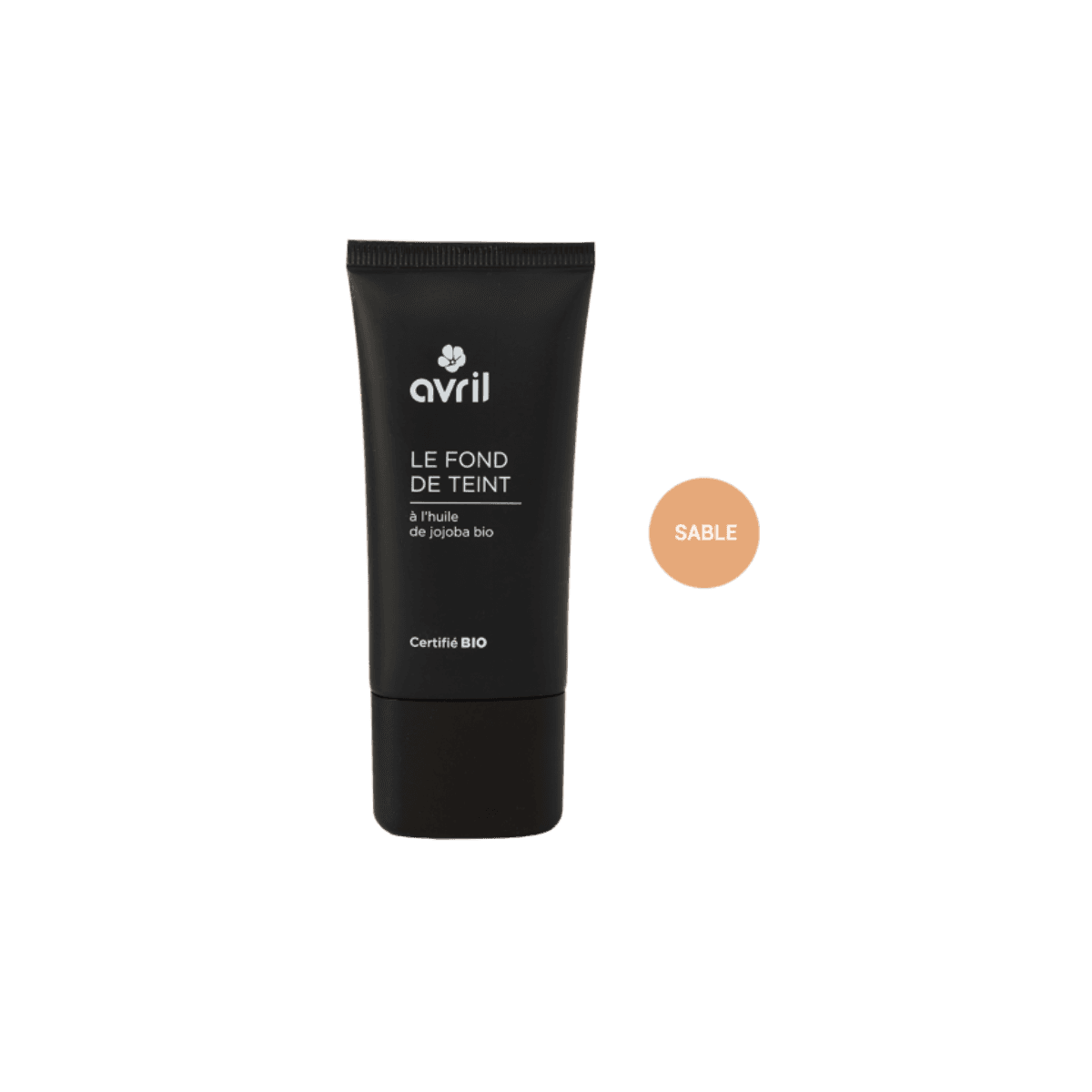 Fond de teint - SABLE 30ml - Certifié Bio - Avril